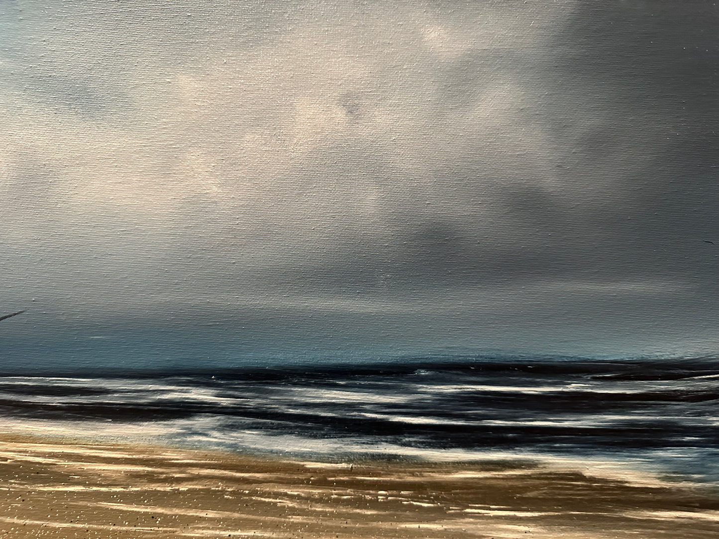 Painting #1387- 18x24" Canvas - Oregon Coast Seascape Painted on 7/12/24