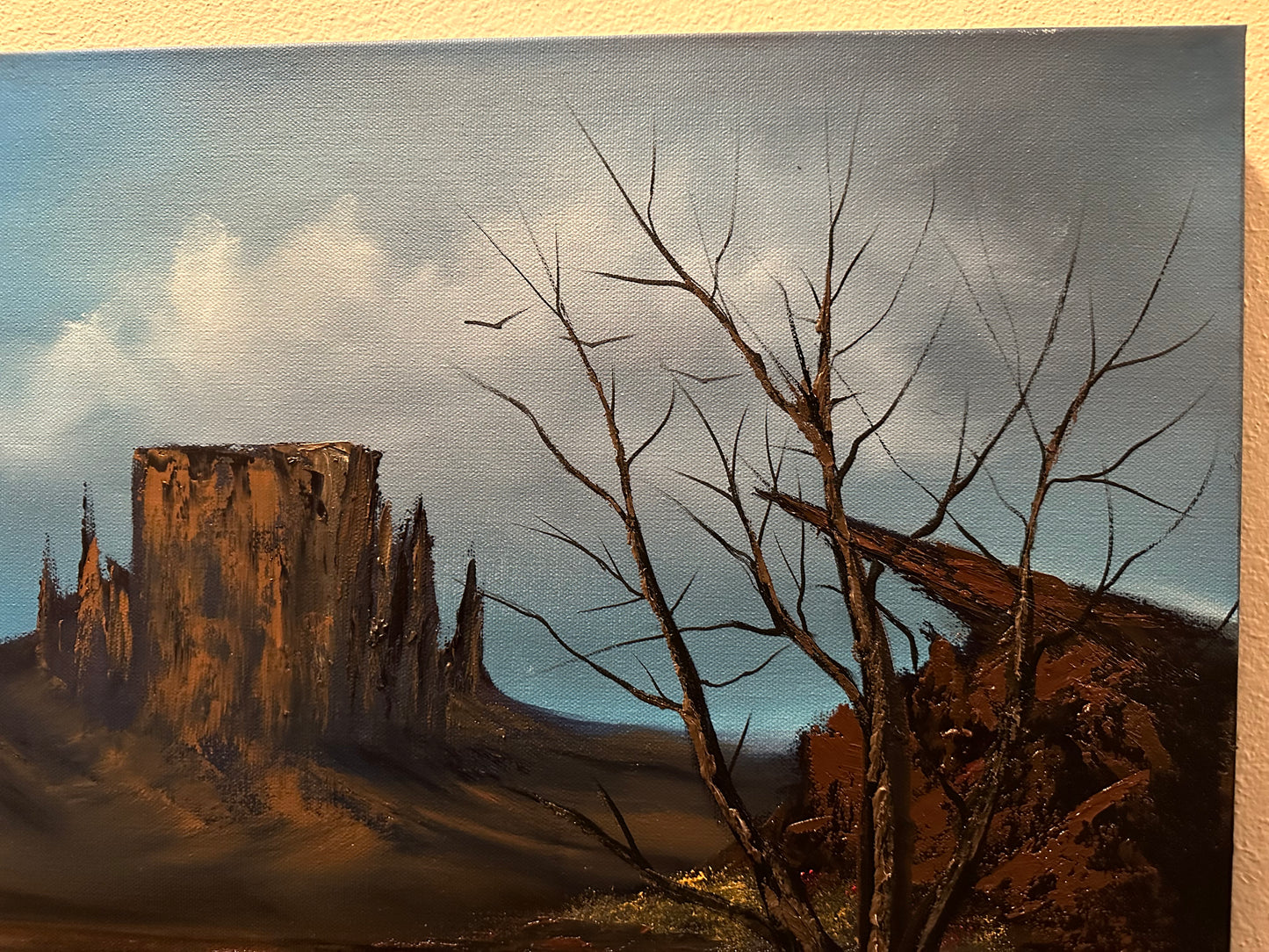 Painting #1419 - Vulture Valley - 18x24" Pro Series Canvas - Desert Landscape