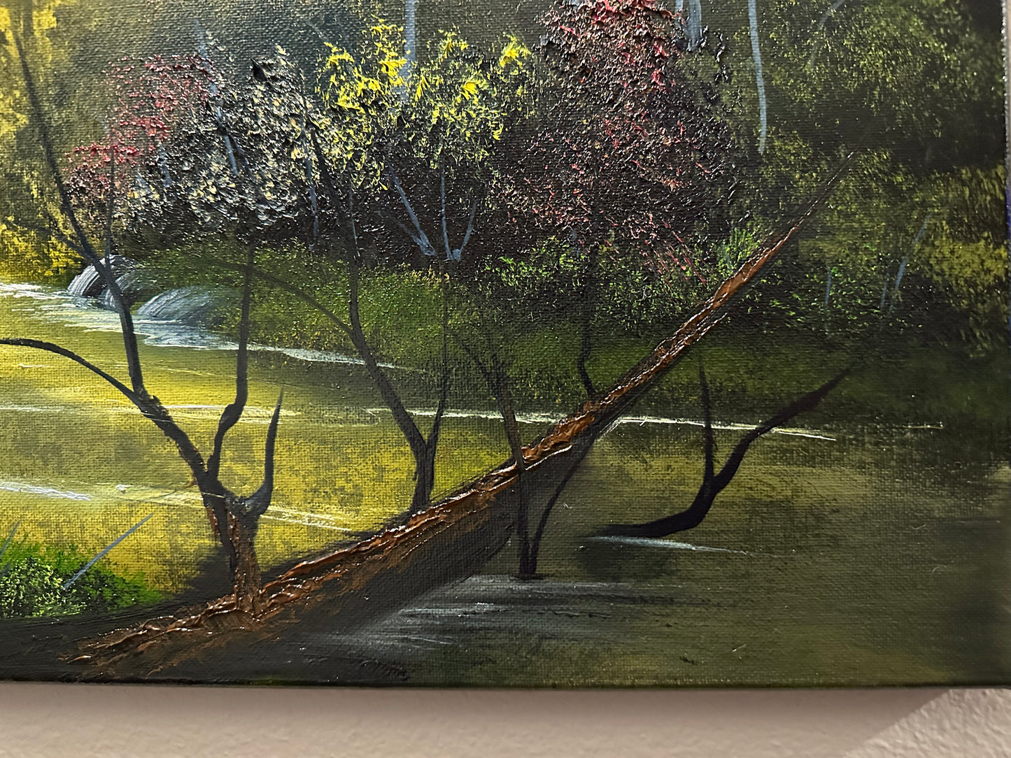 Painting #1475 - 16x20" Canvas - Autumn Landscape