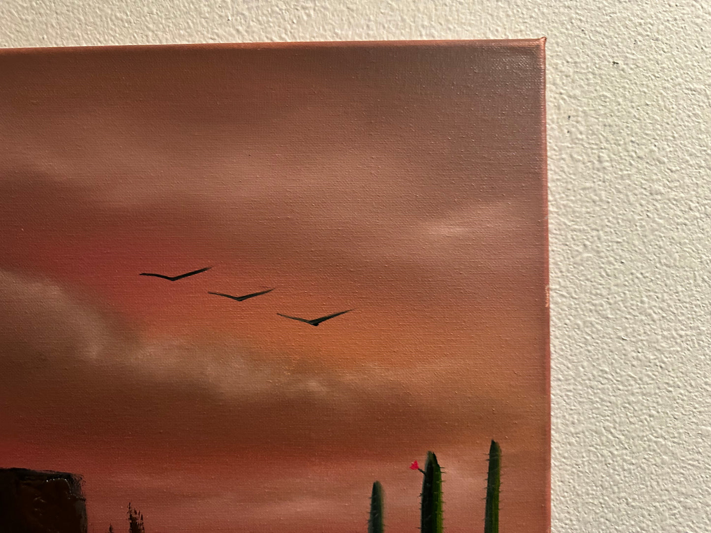 Painting #1538 - 16x20" Canvas - Desert Landscape