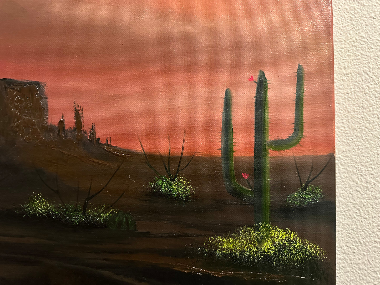 Painting #1538 - 16x20" Canvas - Desert Landscape