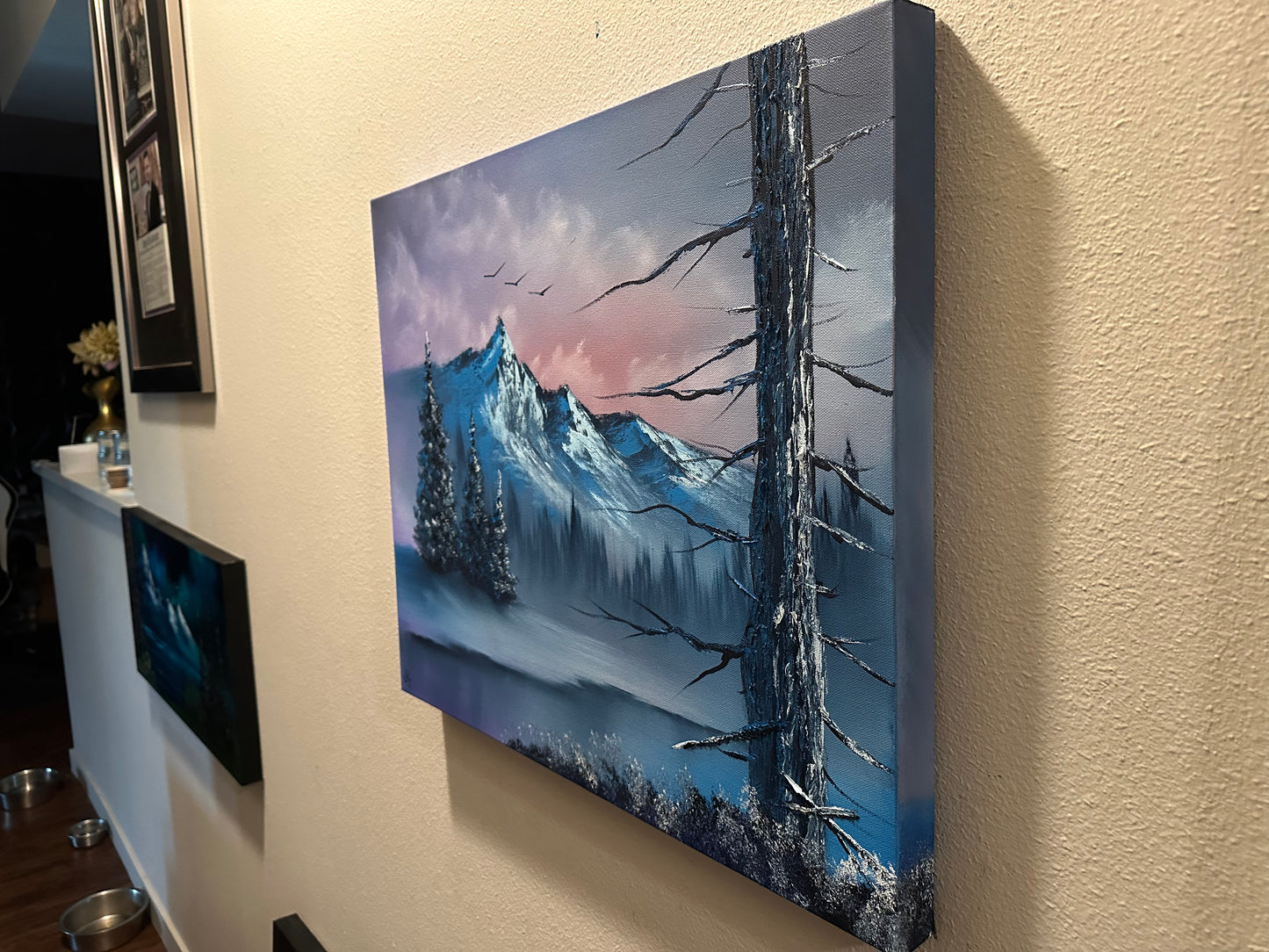 Painting #1529 - 20x24" Pro Series Canvas - Winter Landscape