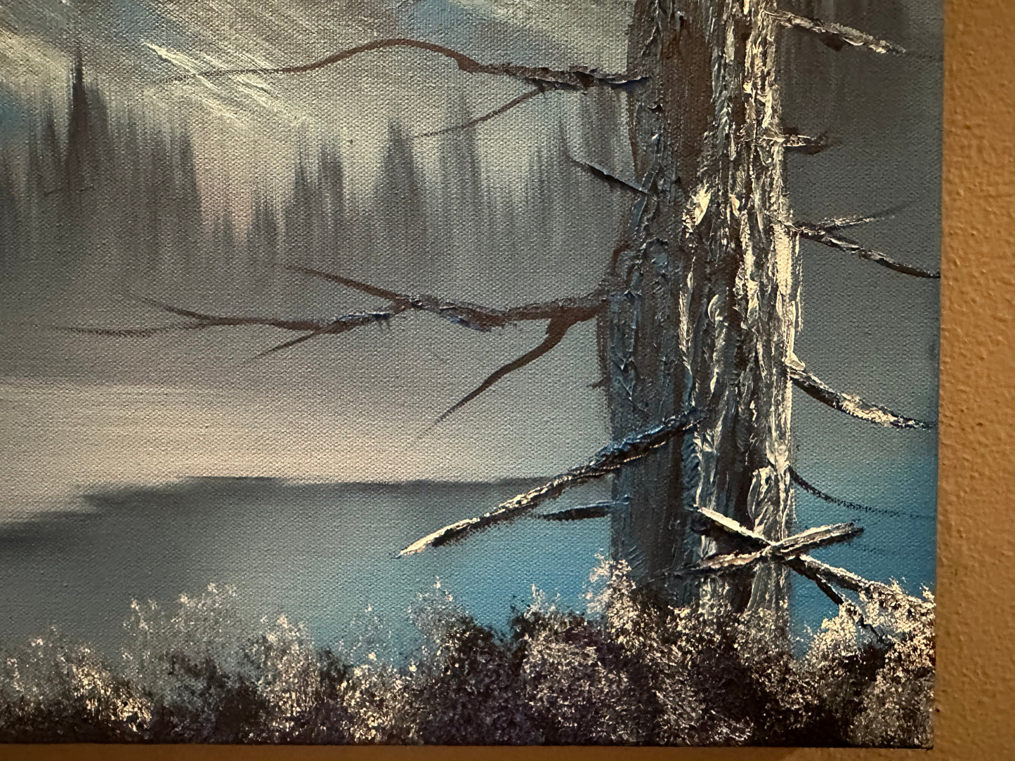 Painting #1529 - 20x24" Pro Series Canvas - Winter Landscape