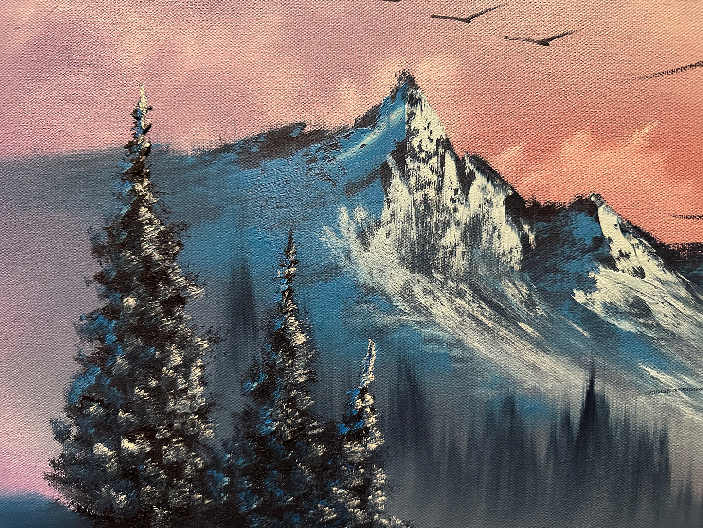 Painting #1529 - 20x24" Pro Series Canvas - Winter Landscape