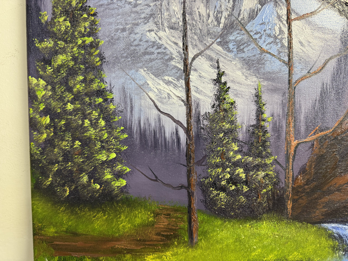 Painting #1608 - Royal Majesty Falls Landscape