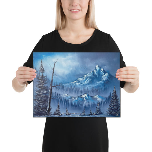 Canvas Print - Bear Claw Peak - by PaintWithJosh