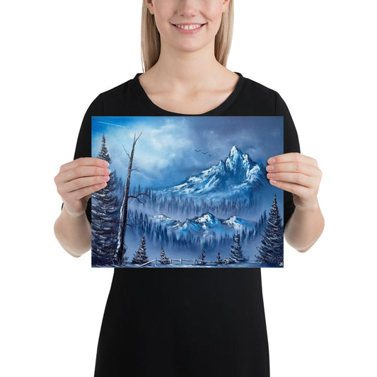 Poster Print - Bear Claw Peak - by PaintWithJosh