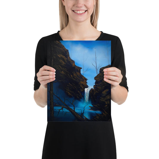 Poster Print - Lover&#39;s Falls by PaintWithJosh