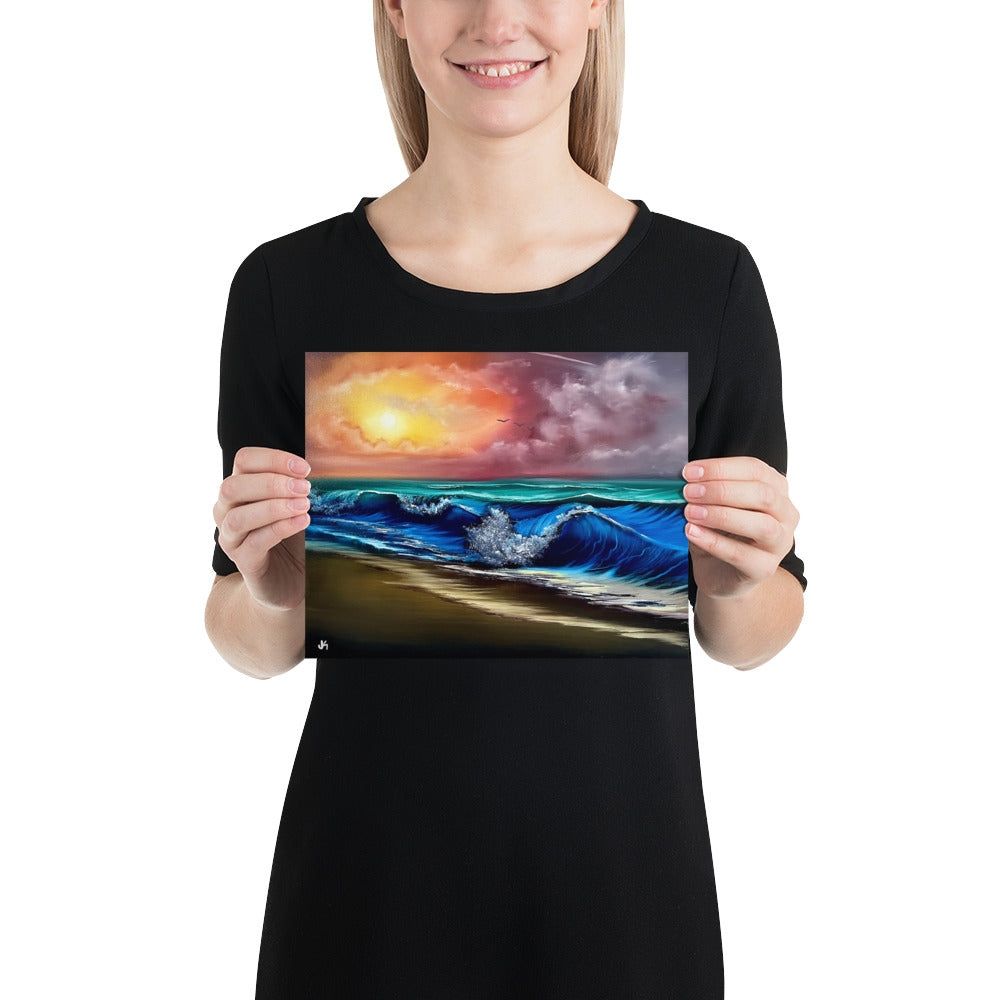 Poster Print - Pirate&#39;s Bay Seascape by PaintWithJosh