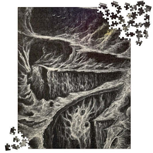 Heart Of The Misty Mountains Jigsaw Puzzle