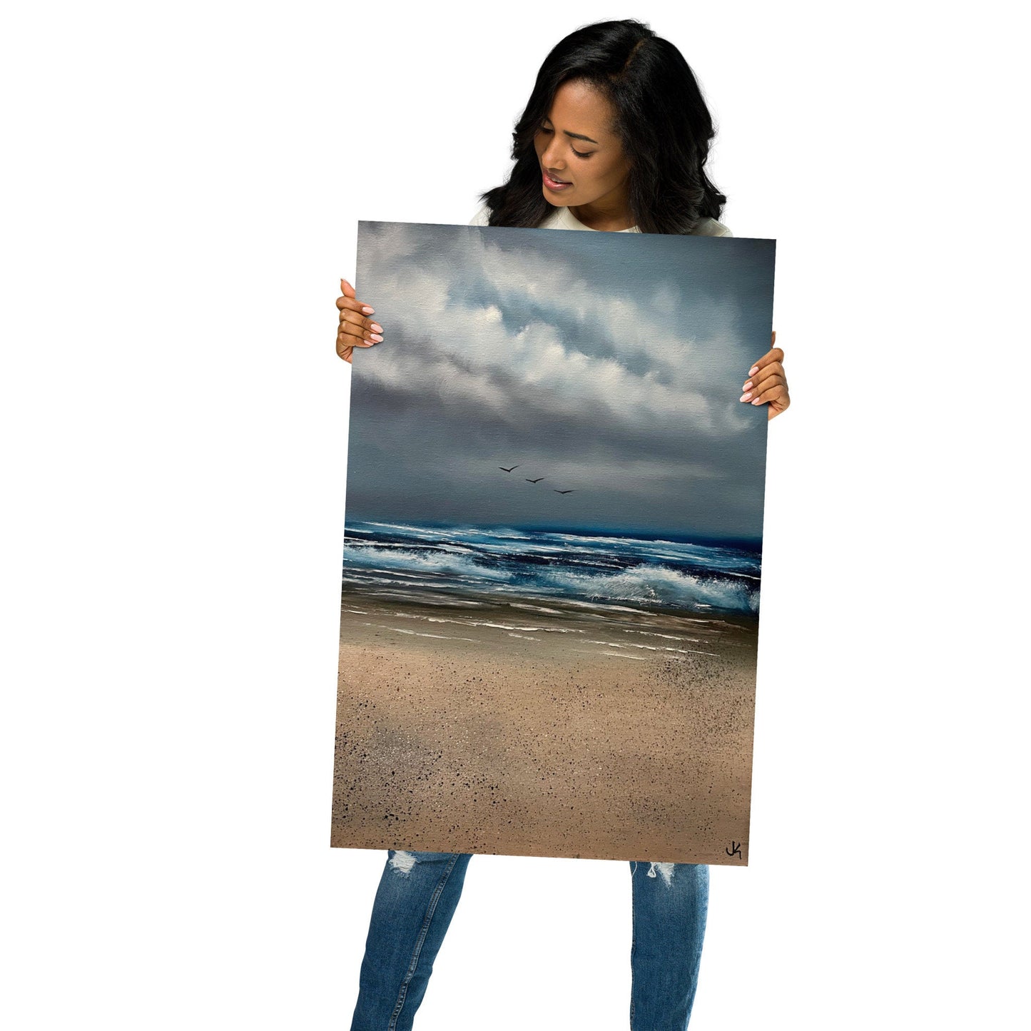 Oregon Coast Seascape Poster by PaintWithJosh