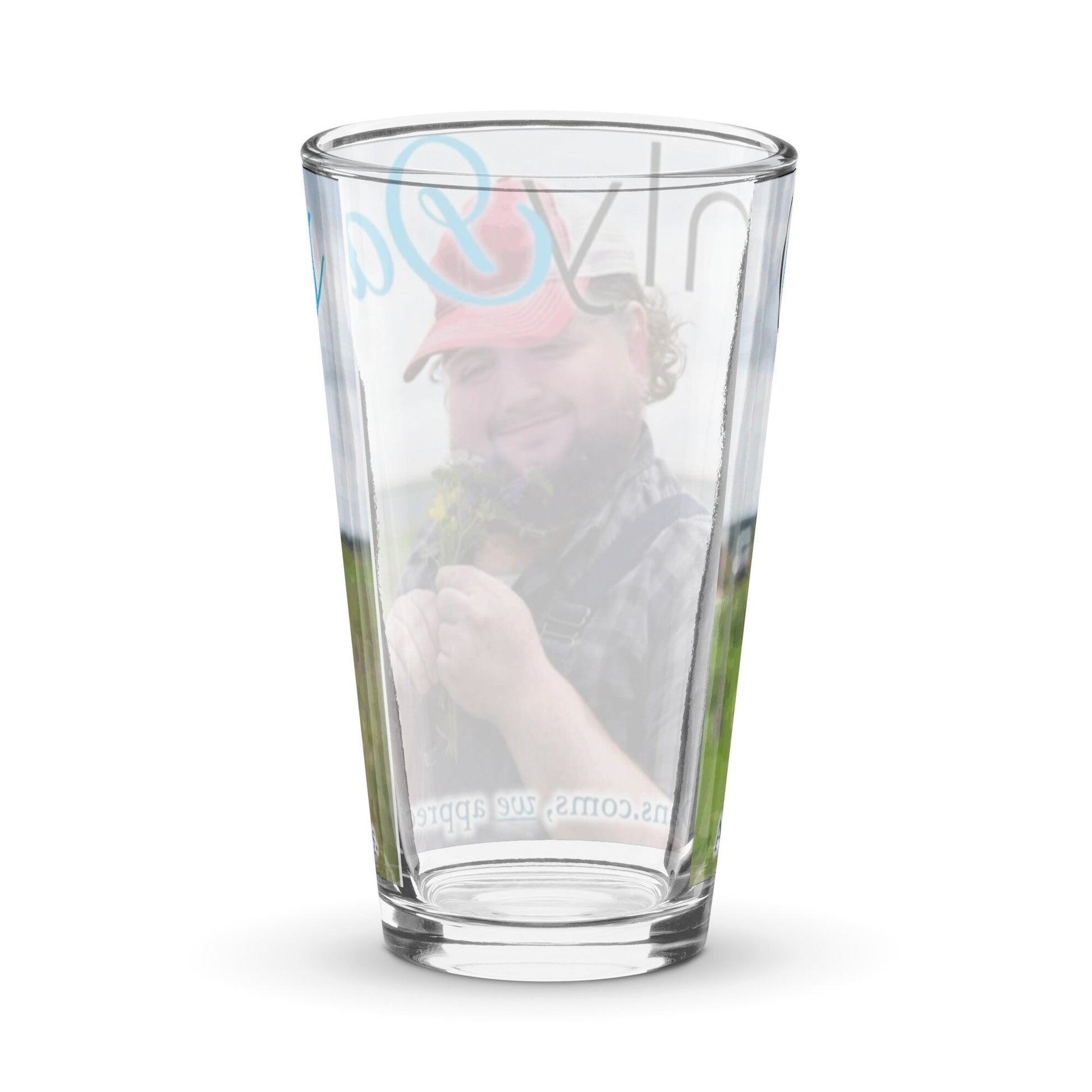 Only Dans Shaker pint glass by PaintWithJosh