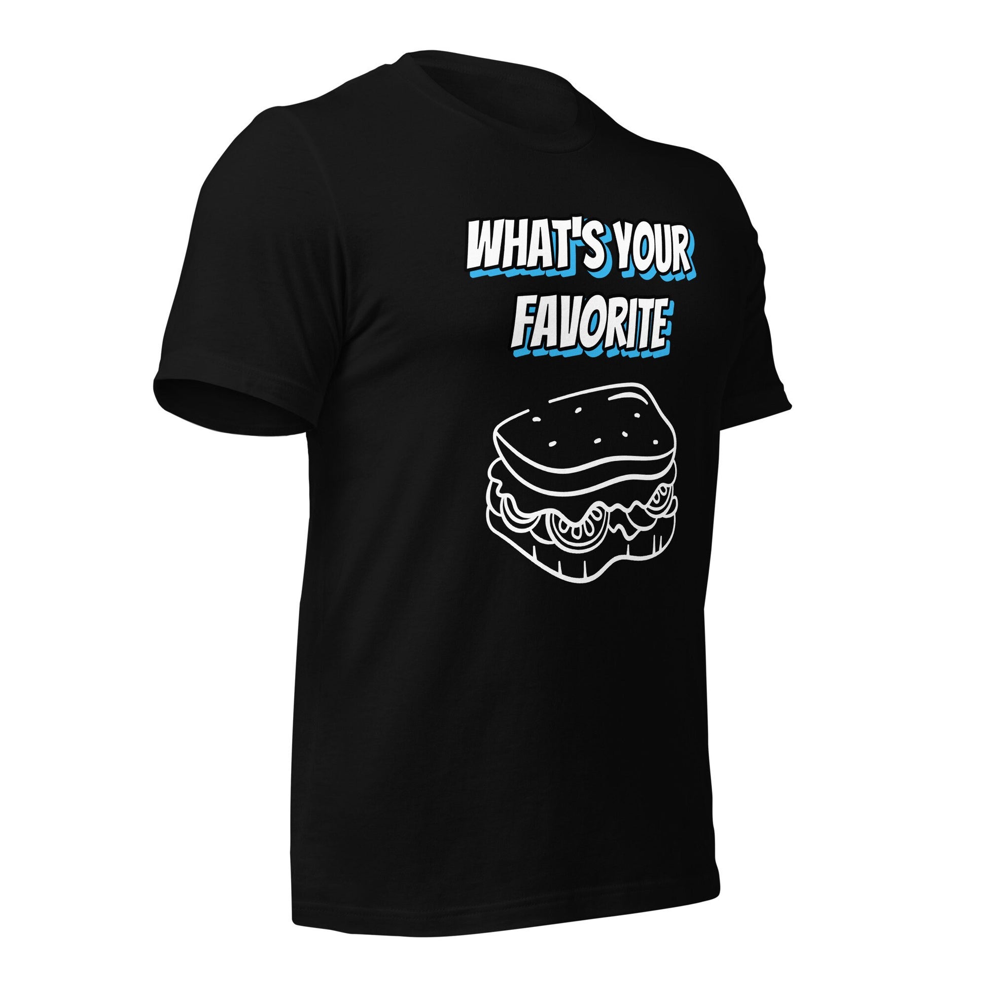 Clothing - What&#39;s Your Favorite Sandwich Unisex t-shirt by PaintWithJosh