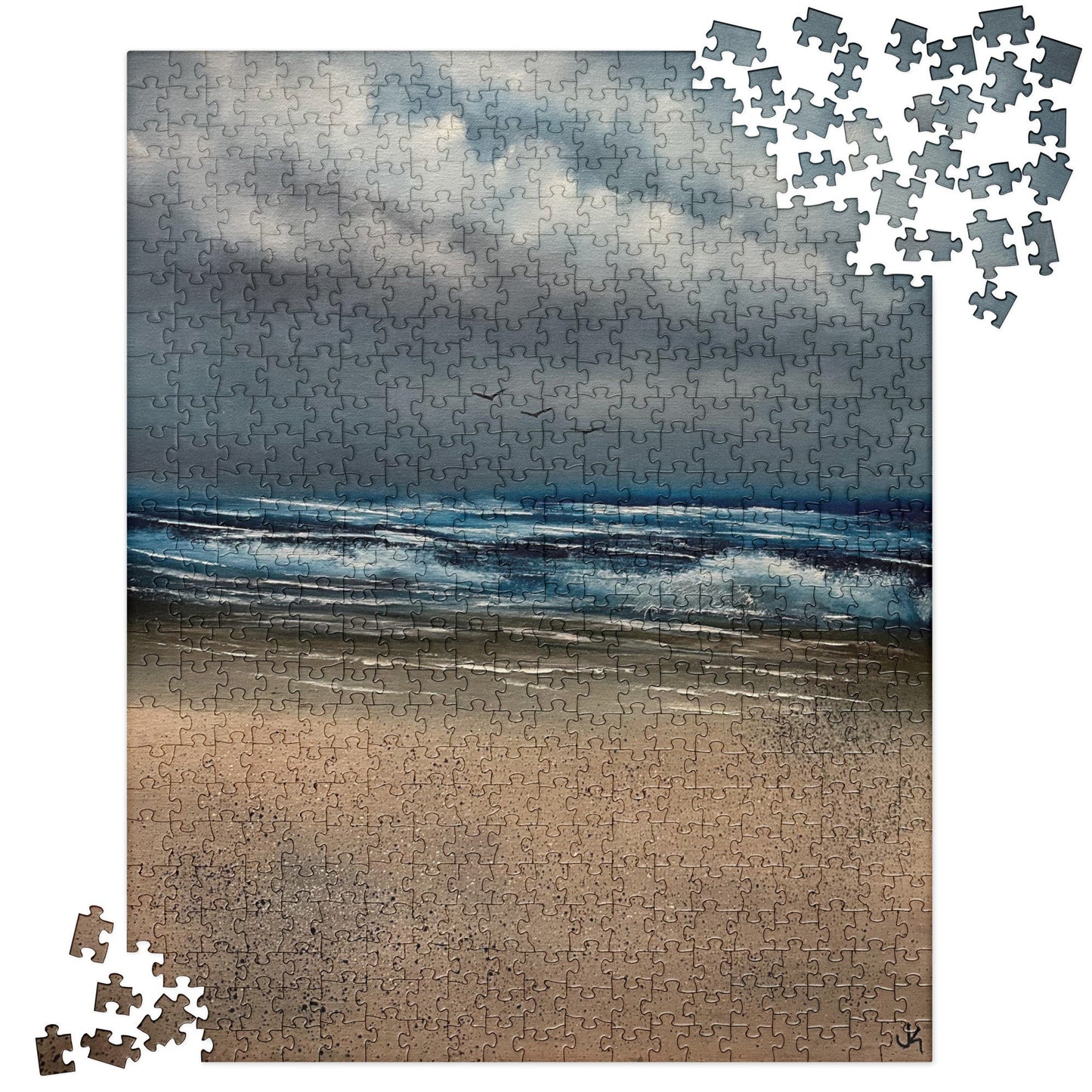 Oregon Coast Seascape Jigsaw Puzzle