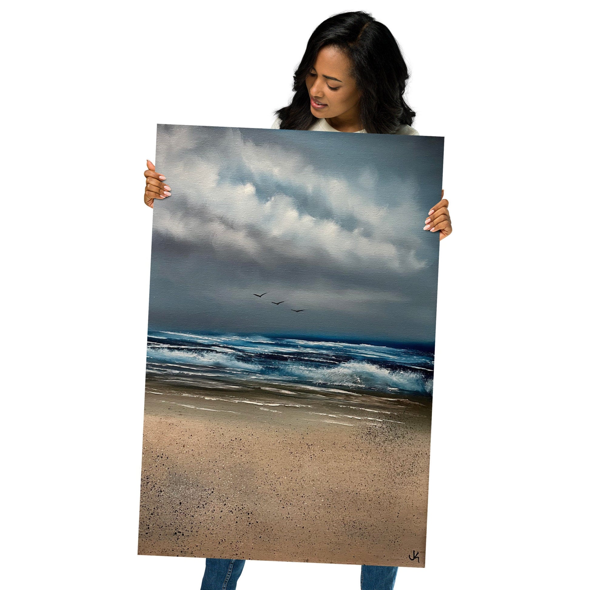 Oregon Coast Seascape Poster by PaintWithJosh