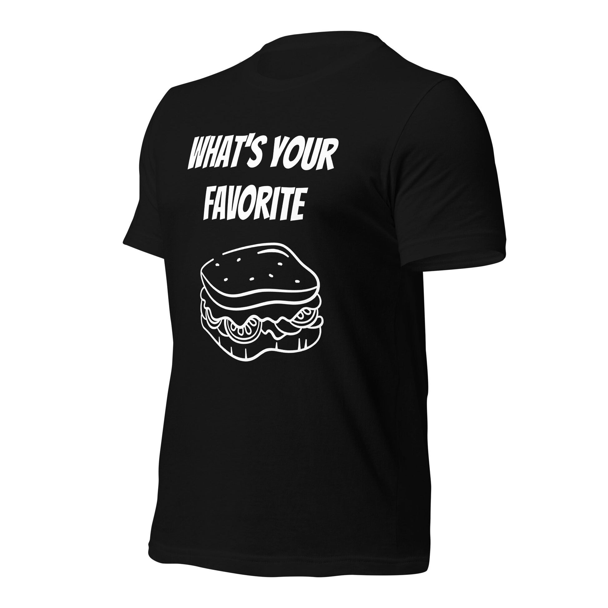 Clothing - What&#39;s Your Favorite Sandwich Unisex t-shirt by PaintWithJosh