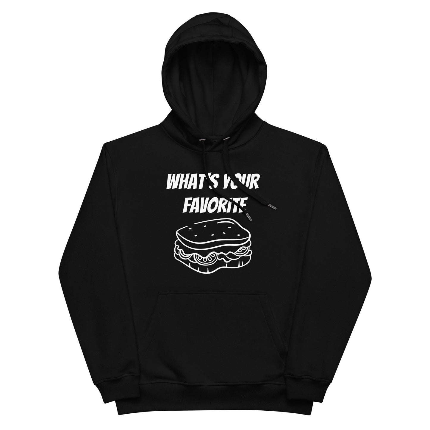 Clothing - What&#39;s Your Favorite Sandwich Premium eco Hoodie by PaintWithJosh