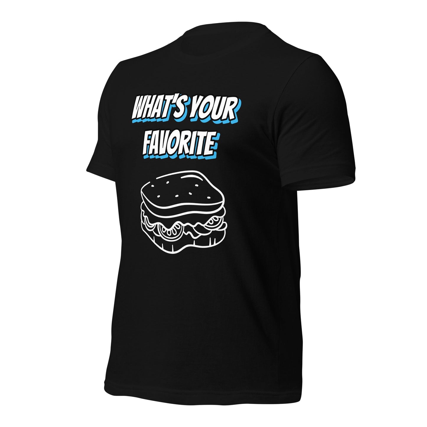 Clothing - What&#39;s Your Favorite Sandwich Unisex t-shirt by PaintWithJosh