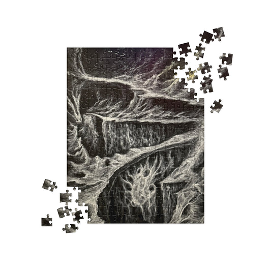 Heart Of The Misty Mountains Jigsaw Puzzle by PaintWithJosh