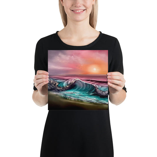 Poster - Deathly Shallows Seascape by PaintWithJosh