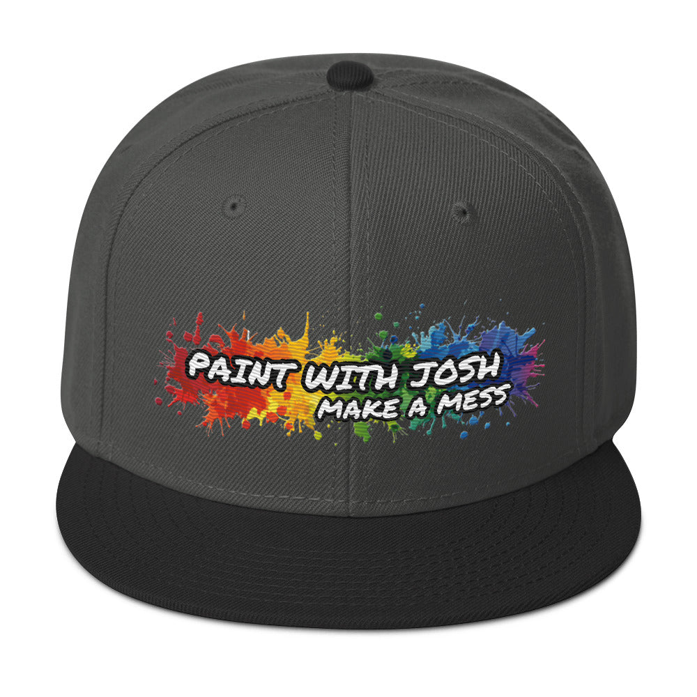 PaintWithJosh Snapback Hat