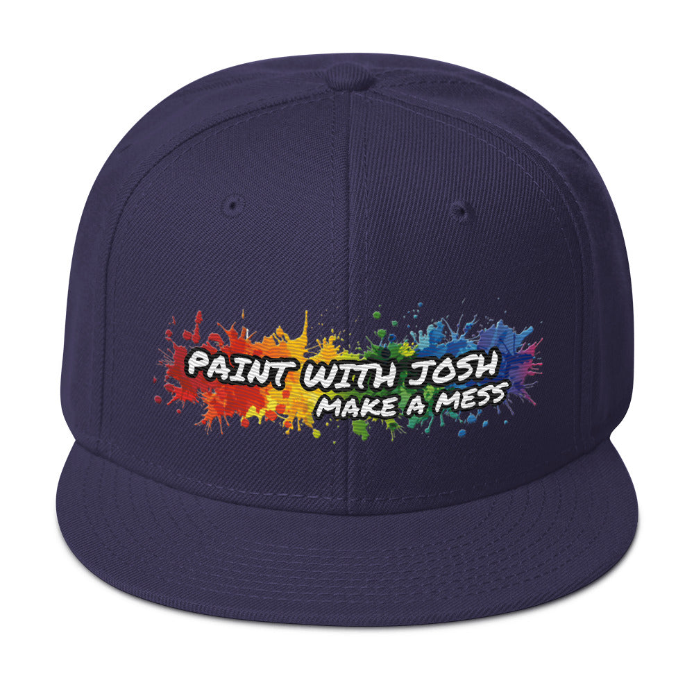 PaintWithJosh Snapback Hat