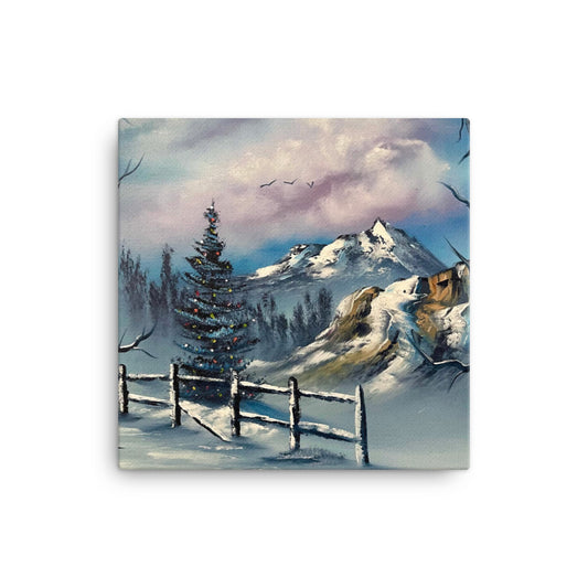 Canvas Print - Winter Christmas by PaintWithJosh