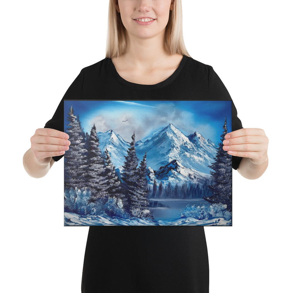 Canvas Print - Lost Winter - Landscape by PaintWithJosh