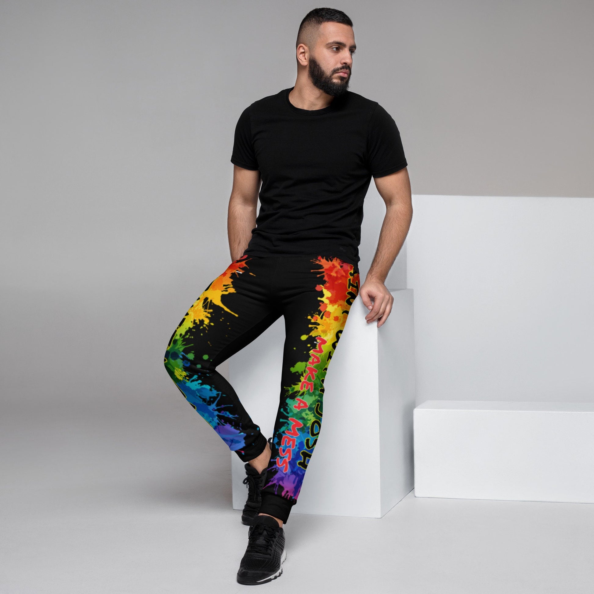 Clothing - Sweatpants Dual Logo by PaintWithJosh