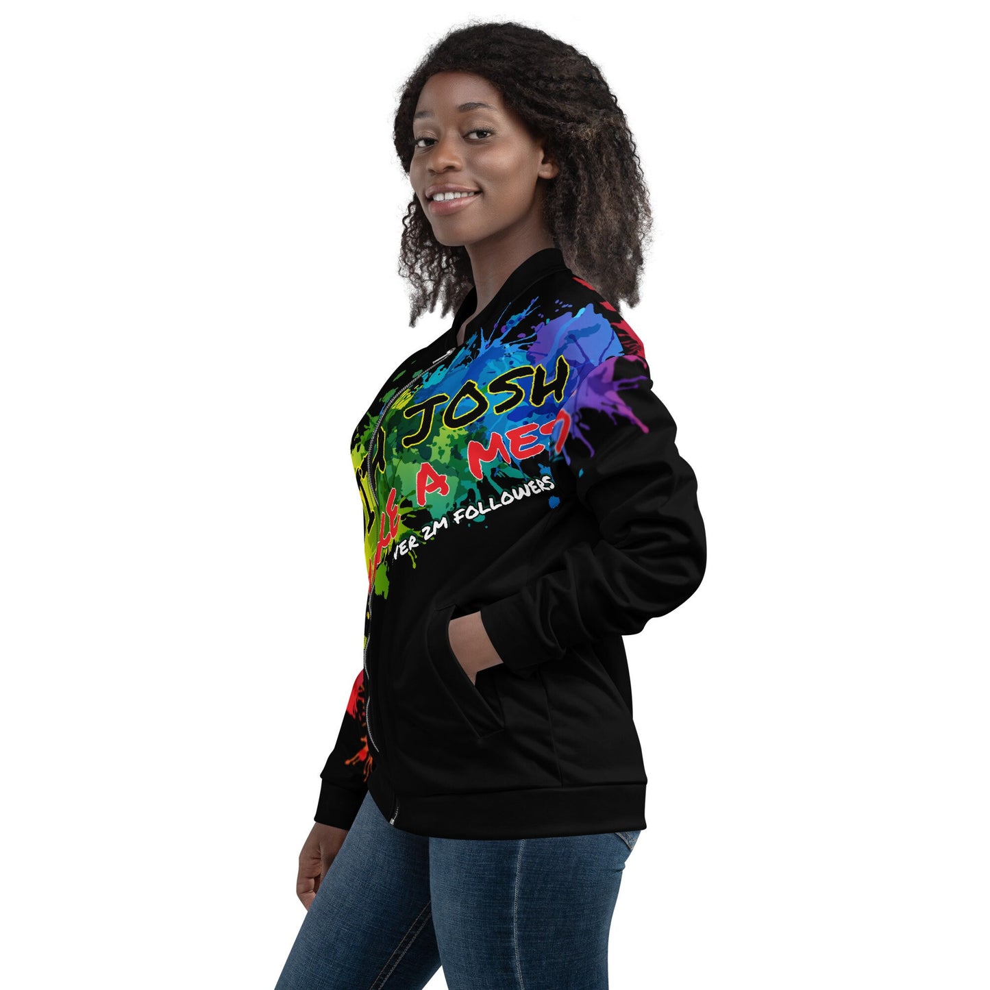 Clothing - PaintWithJosh 2M Follower Unisex Bomber Jacket