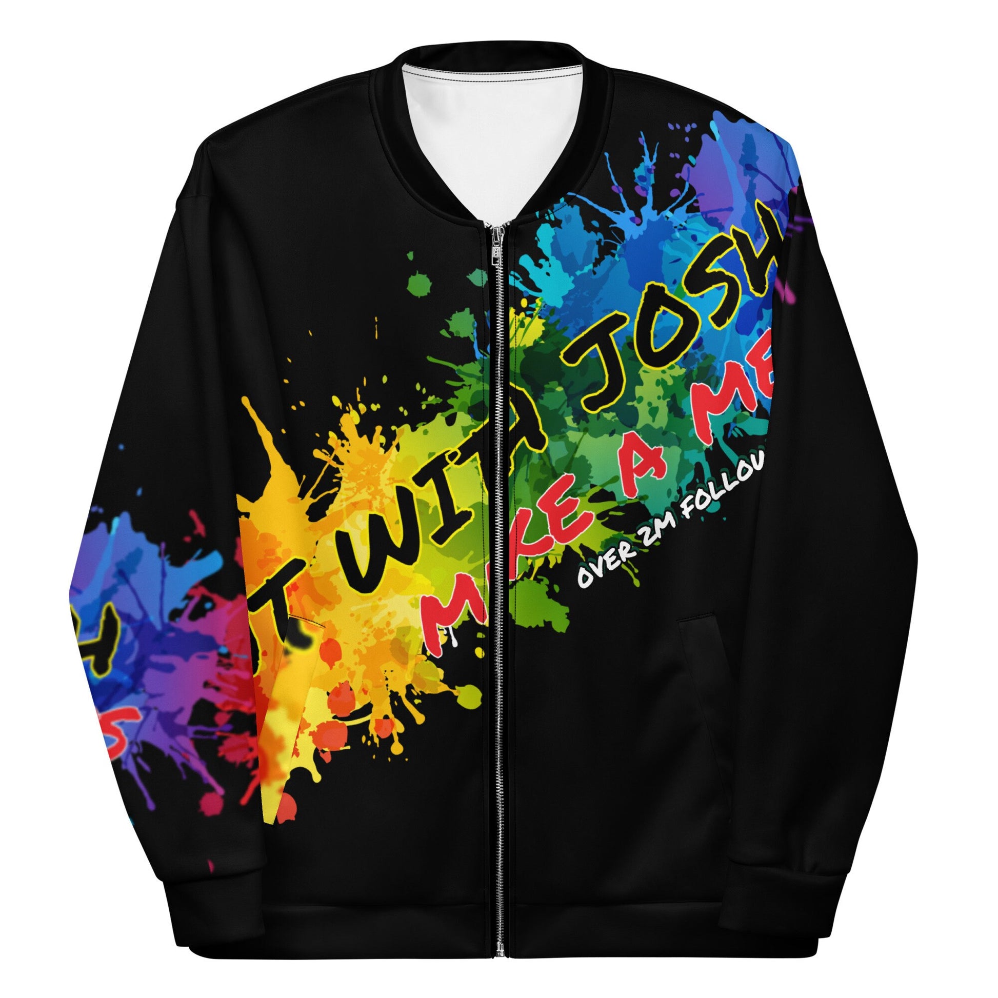 Clothing - PaintWithJosh 2M Follower Unisex Bomber Jacket